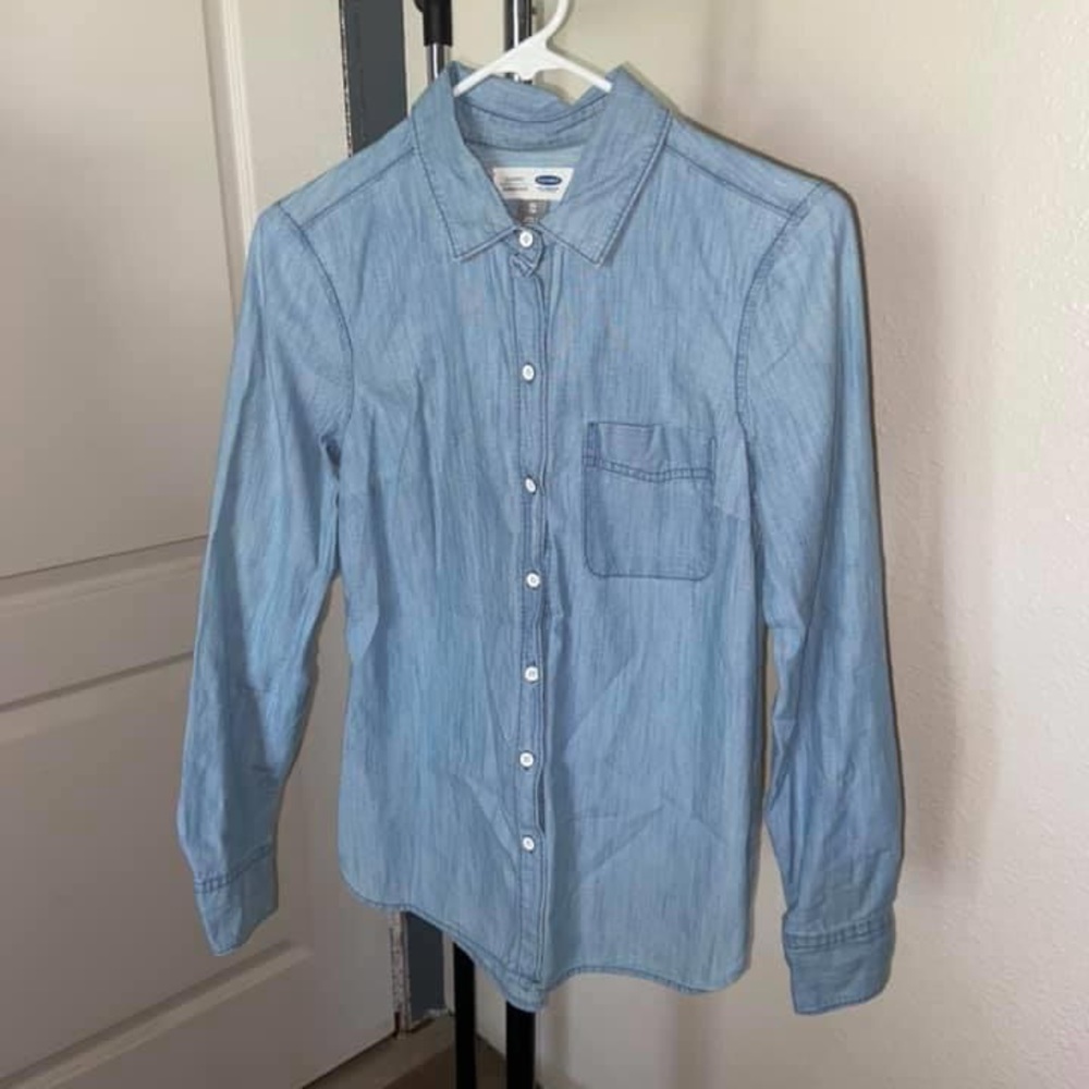 Old Navy Light Wash Flannel